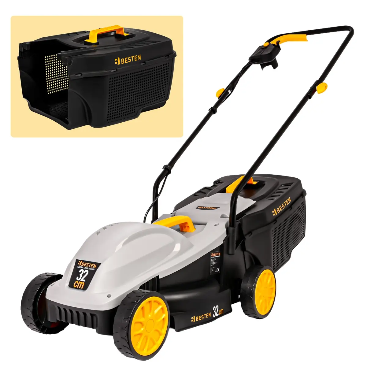 Kosiarka elektryczna BESTEN BE0002911- zawartość zestawu